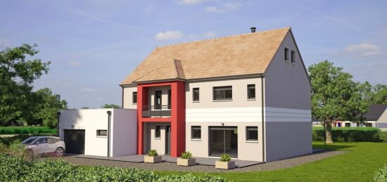 Maison neuve à Saint-Denis-sur-Scie, Normandie