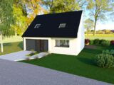 Maison à construire à Saint-Venant (62350) 2052583-5804modele820210429nq95D.jpeg Maisons France Confort