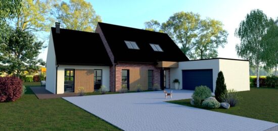Maison neuve à Locon, Hauts-de-France