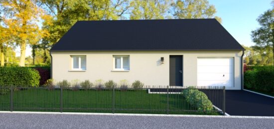 Maison neuve à Beaumont-en-Véron, Centre-Val de Loire