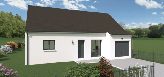 Maison neuve à Noyant-de-Touraine, Centre-Val de Loire