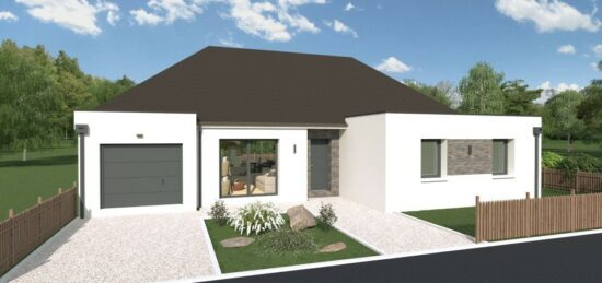 Maison neuve à Neuillé, Pays de la Loire