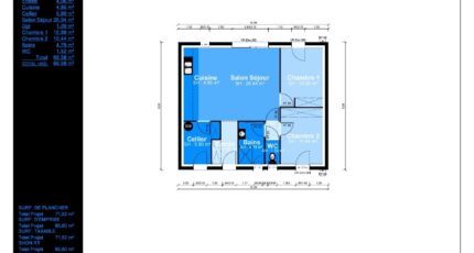 Courçon Maison neuve - 2064099-6886modele620221107akeX2.jpeg Maisons France Confort