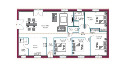 Seignosse Maison neuve - 2102571-10393modele1020230822TRCeM.jpeg Maisons France Confort