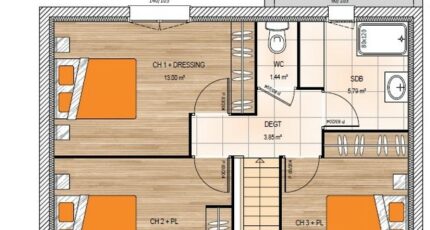 Rablay-sur-Layon Maison neuve - 2098254-961modele920201113pxZik.jpeg Maisons France Confort