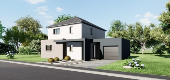 Maison neuve à Houssen, Grand Est