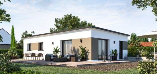 Maison neuve à Plonéis, Bretagne