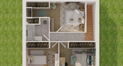 Couterne Maison neuve - 2098972-4586modele820210617eQicL.jpeg Maisons France Confort