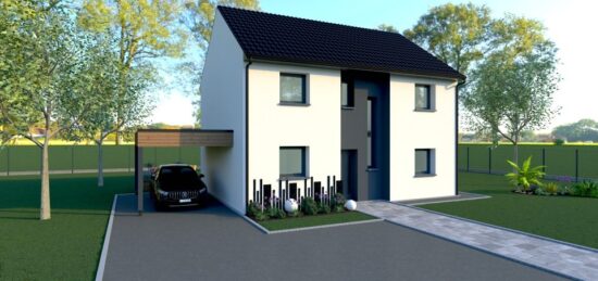 Maison neuve à Camphin-en-Carembault, Hauts-de-France