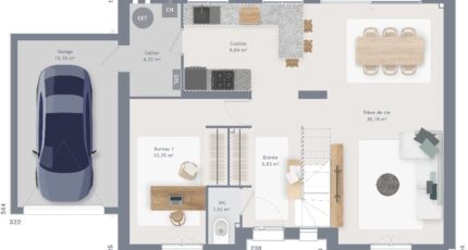 Camphin-en-Carembault Maison neuve - 2128825-10130modele820231129HVOJ3.jpeg Maisons France Confort
