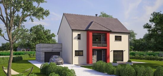 Maison neuve à Bosc-le-Hard, Normandie