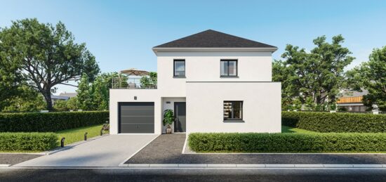 Maison neuve à Caurel, Grand Est