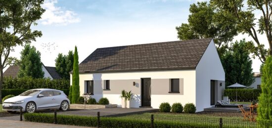Maison neuve à Billiers, Bretagne