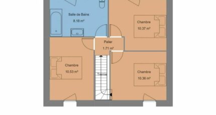 Saint-Herblain Maison neuve - 2132653-6245modele920220124zf8WP.jpeg Maisons France Confort