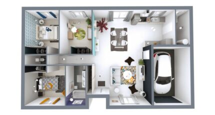 Baigneaux Maison neuve - 2132059-3980modele720180907ntF6G.jpeg Maisons France Confort