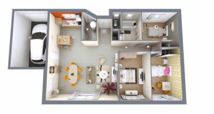 Savignac-les-Églises Maison neuve - 2134274-3980modele9201807268NIK1.jpeg Maisons France Confort