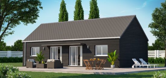 Maison neuve à Riantec, Bretagne