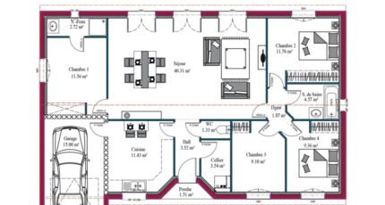 Saint-Savinien Maison neuve - 2133906-10393modele1020230821yt0aW.jpeg Maisons France Confort