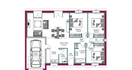 Saint-Savinien Maison neuve - 2133906-10393modele620230821deaq4.jpeg Maisons France Confort