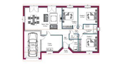Saint-Savinien Maison neuve - 2133906-10393modele720230821LTWXA.jpeg Maisons France Confort