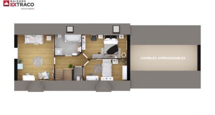 Dénestanville Maison neuve - 2135549-3510modele1020220830Dr4kd.jpeg Maisons France Confort