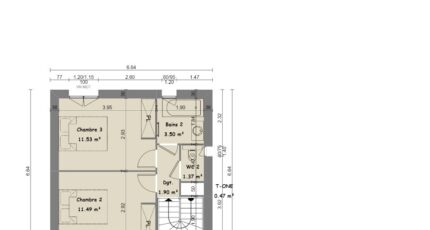 Bagnols-en-Forêt Maison neuve - 2135674-9615modele820240909nGi3U.jpeg Maisons France Confort
