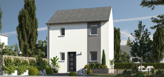 Maison neuve à Briec, Bretagne