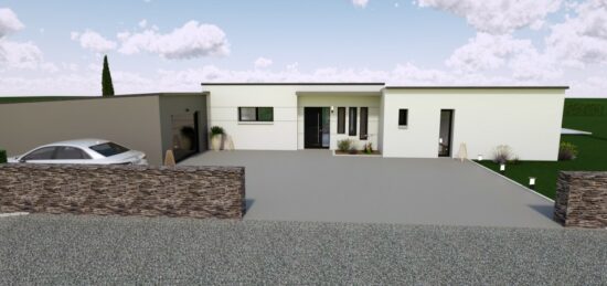 Maison neuve à Saint-Éloy-de-Gy, Centre-Val de Loire