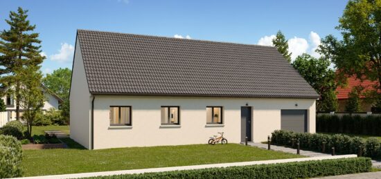 Maison neuve à Giverville, Normandie