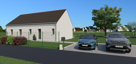 Maison neuve à Maillé, Centre-Val de Loire