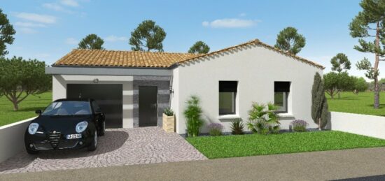 Maison neuve à Anais, Nouvelle-Aquitaine