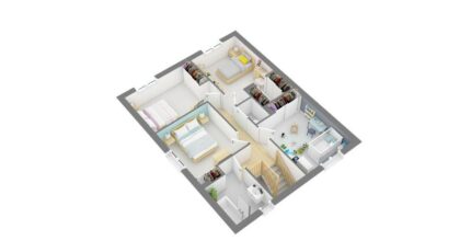 Saint-Étienne-le-Laus Maison neuve - 2138964-4586modele1020191021WQ68y.jpeg Maisons France Confort