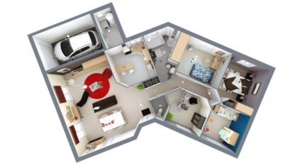 Bourg Maison neuve - 2138970-3980modele620180726k31sw.jpeg Maisons France Confort