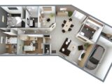 Maison à construire à Port-de-Lanne (40300) 2139972-3980modele620180907APDSu.jpeg Maisons France Confort