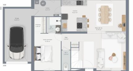 Fleurbaix Maison neuve - 2140598-10130modele720231120iiUTz.jpeg Maisons France Confort