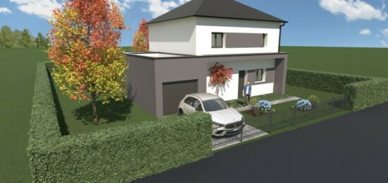 Maison neuve à Oignies, Hauts-de-France