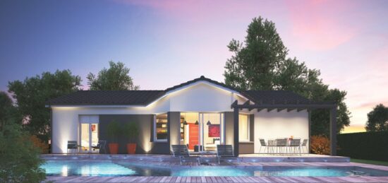Maison neuve à La Sauve, Nouvelle-Aquitaine