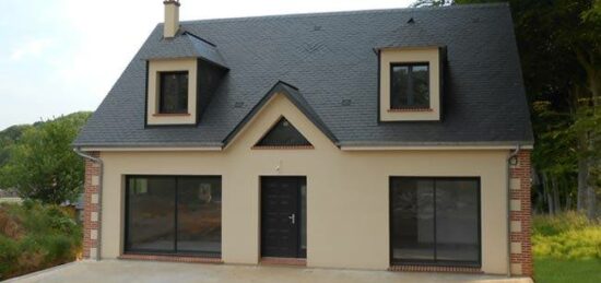 Maison neuve à Rouxmesnil-Bouteilles, Normandie