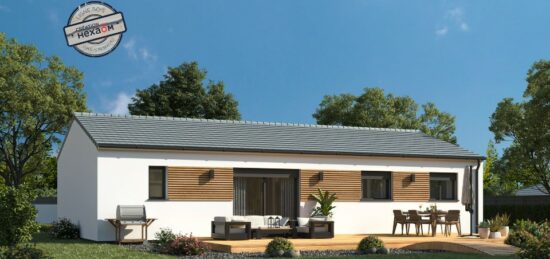 Maison neuve à Guidel, Bretagne