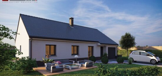 Maison neuve à Vibeuf, Normandie