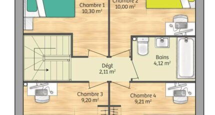 Port-Mort Maison neuve - 2144359-3799modele9201510076eZ8F.jpeg Maisons France Confort