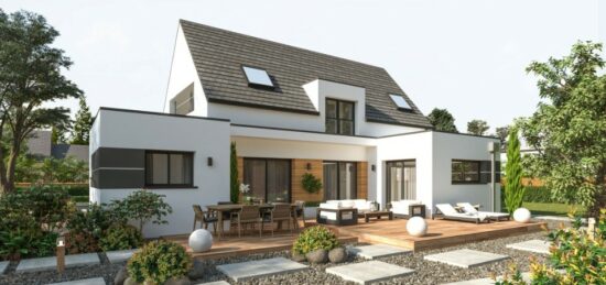 Maison neuve à Lanvollon, Bretagne