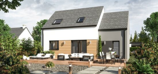 Maison neuve à Plélo, Bretagne