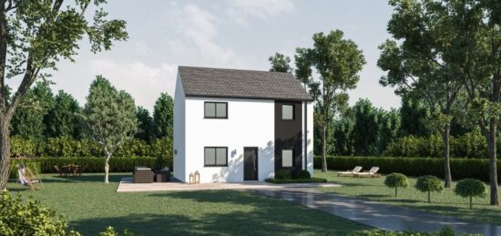 Maison neuve à Plélo, Bretagne
