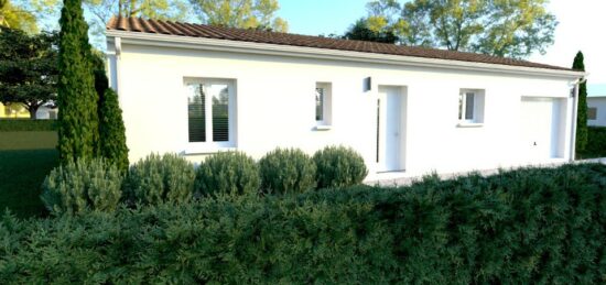 Maison neuve à Écoyeux, Nouvelle-Aquitaine