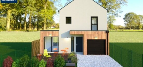 Maison neuve à Mouen, Normandie