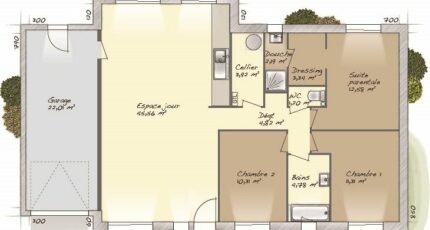 Chouain Maison neuve - 2119925-412modele820150505HTivu.jpeg Maisons France Confort