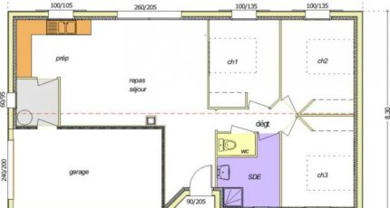 Les Magnils-Reigniers Maison neuve - 2053472-255487_bouleau-3ch-garage-a-gauche-en-pigon.jpg Maisons France Confort