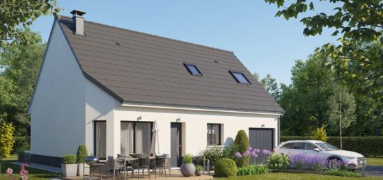 Maison neuve à Routot, Normandie