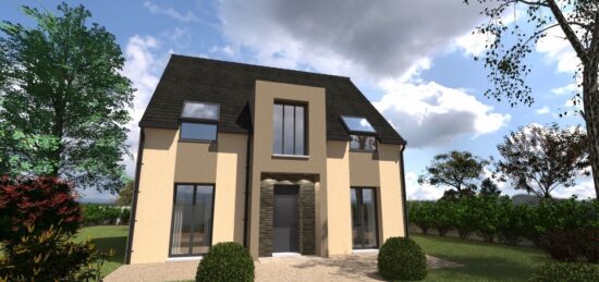 Maison neuve à Charny, Île-de-France